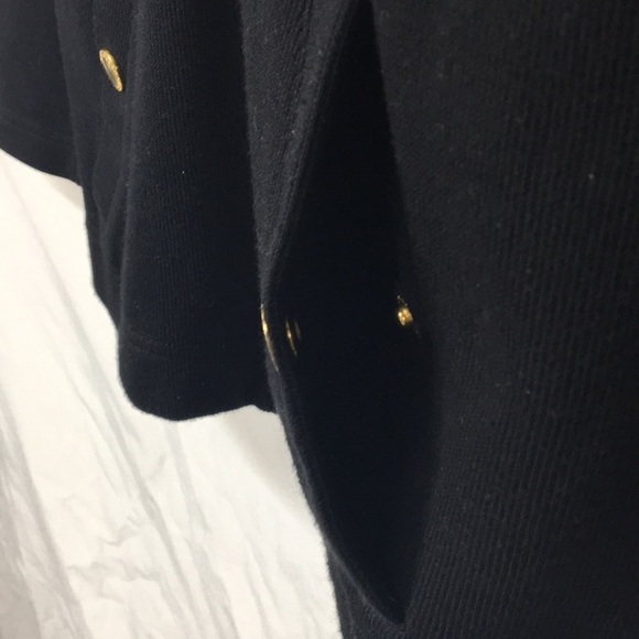 Lauren Ralph Lauren Womens Black Full Zip Cotton Sweater Jacket Size XS Like-New - Picture 8 of 15